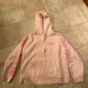 Brunette The Label Pink Hoodie